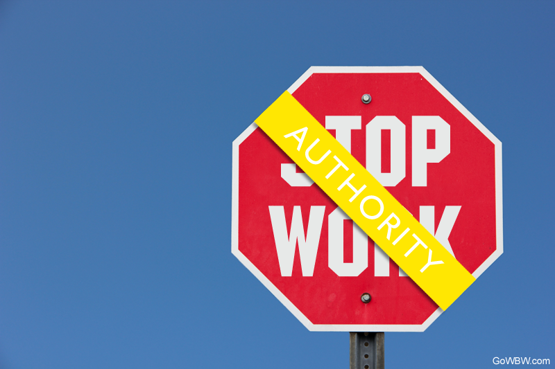 Stop Work Authority